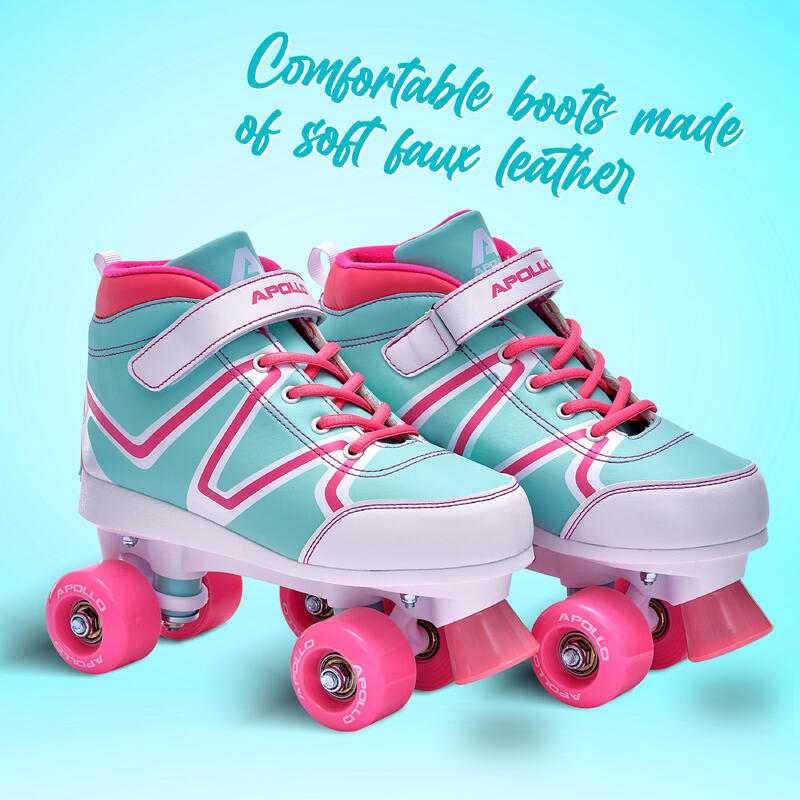 Rollers Disco | Tailles 31-42 | Patins à roulettes Tendance Enfants Adultes