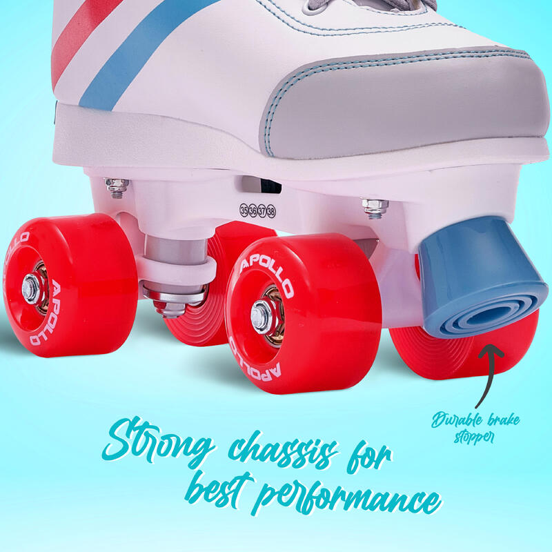 Patins à Roulettes Alkali RPD Lite Réglables - Taille Jeunes 7-11 Ans - Occasion