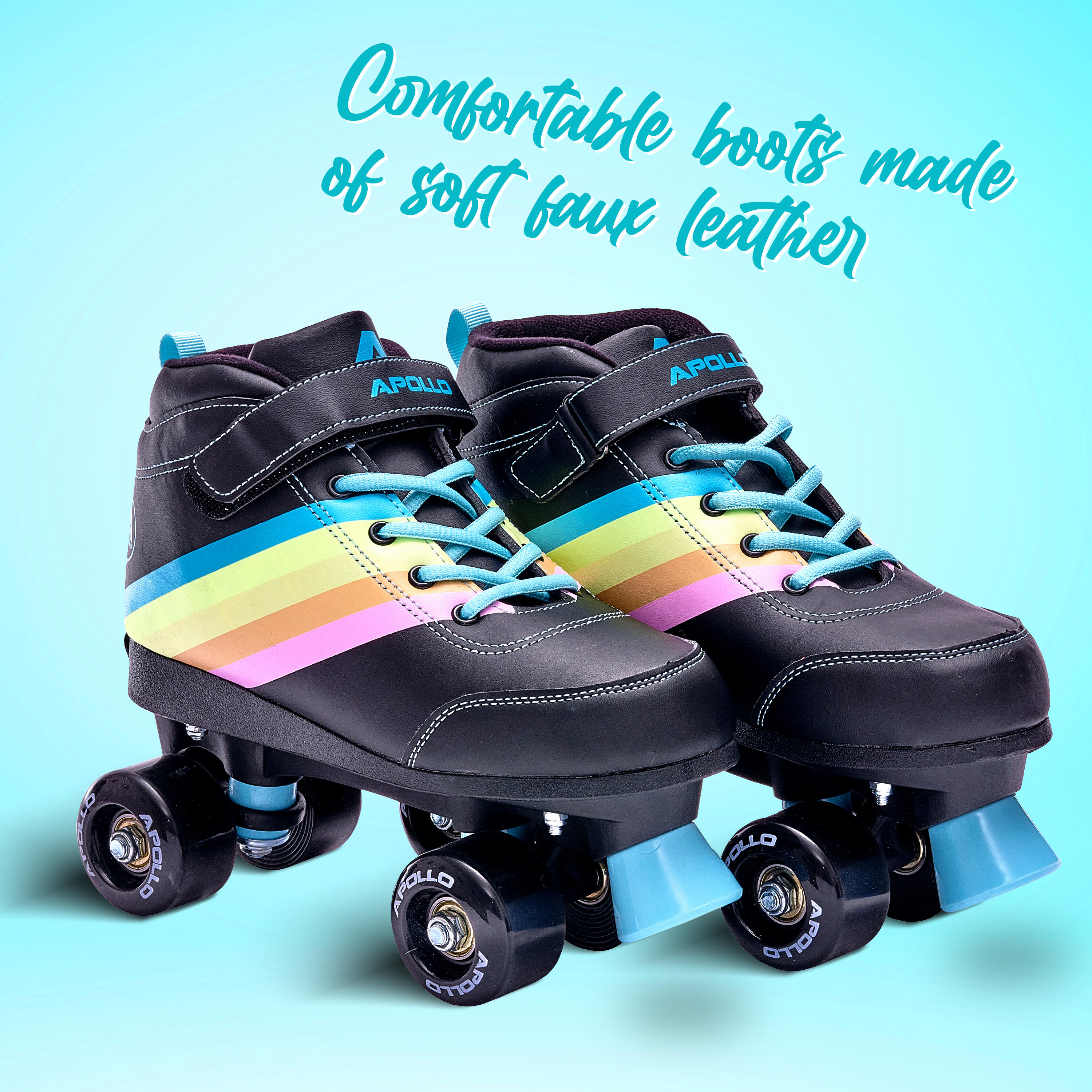 Disco Roller Soft Boots - Verstelbare kinderrollers 2/7