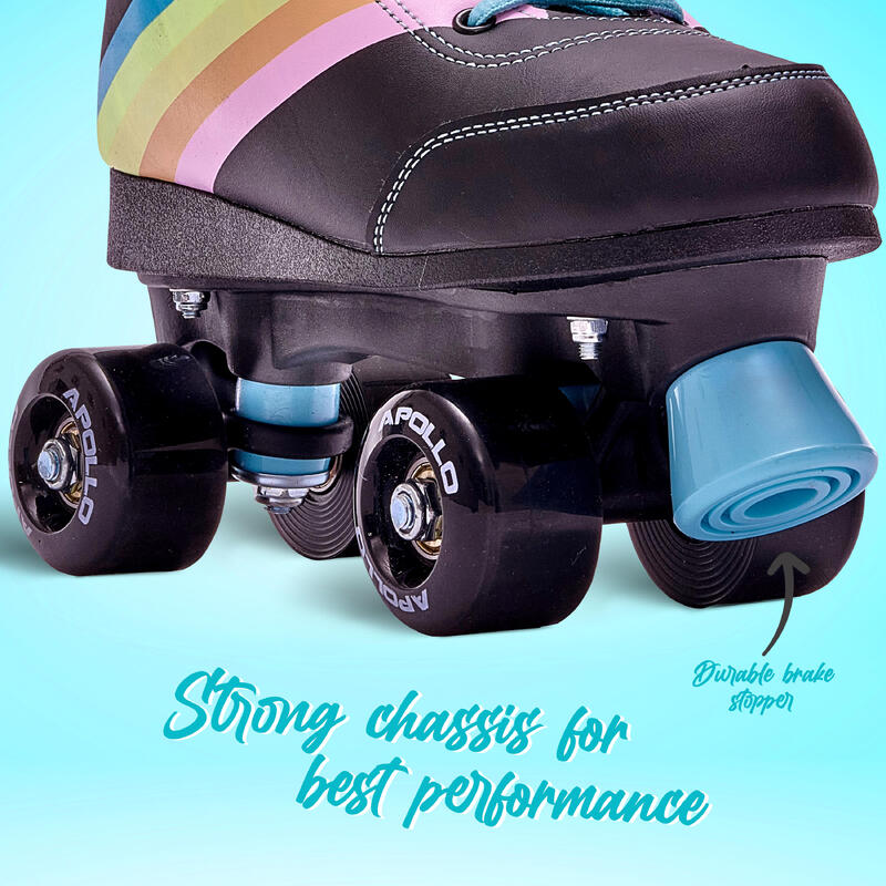 Rollers Disco | Tailles 31-42 | Patins à roulettes Tendance Enfants Adultes