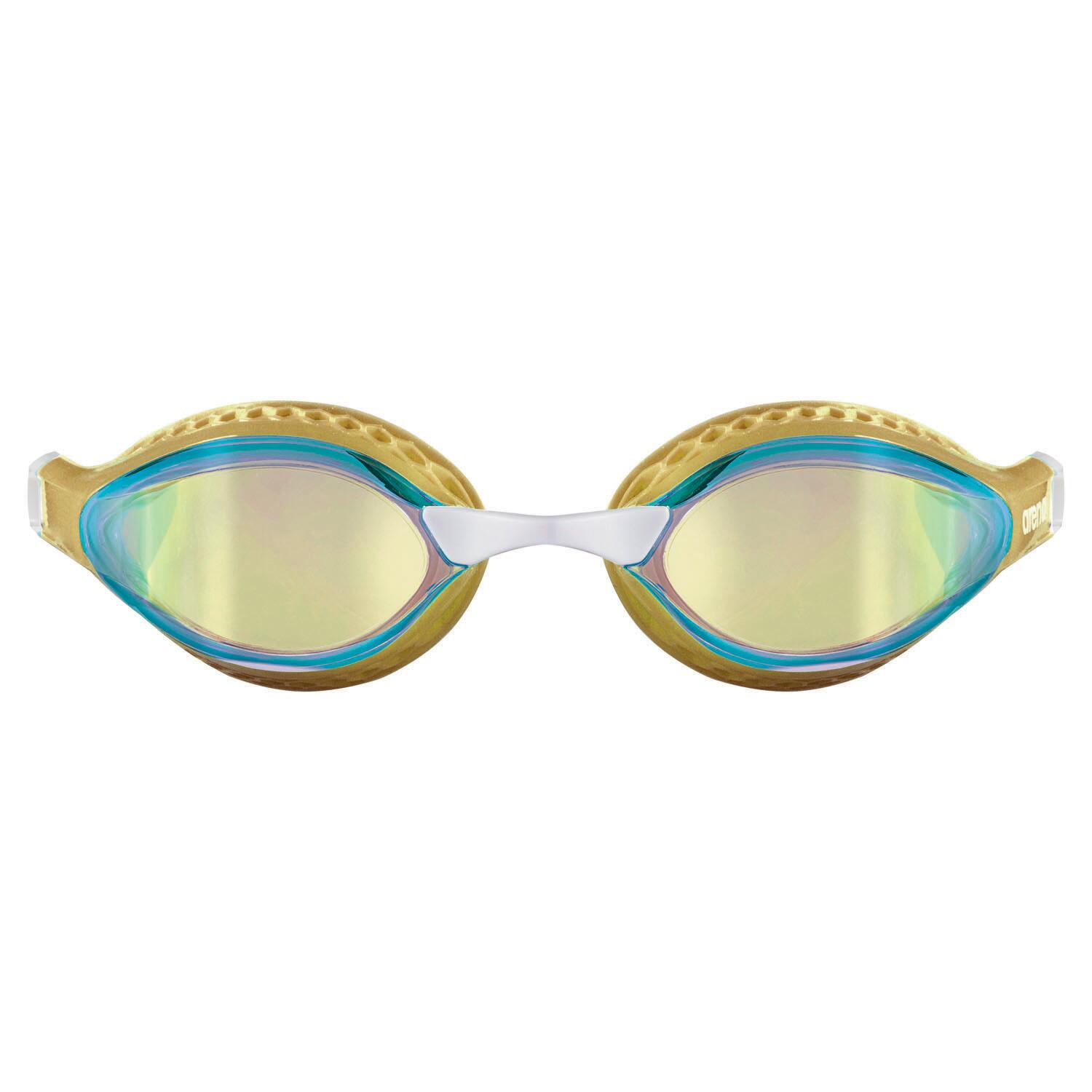 Arena Airspeed Mirrored Goggles - Yellow Copper/ Gold ARENA | Decathlon