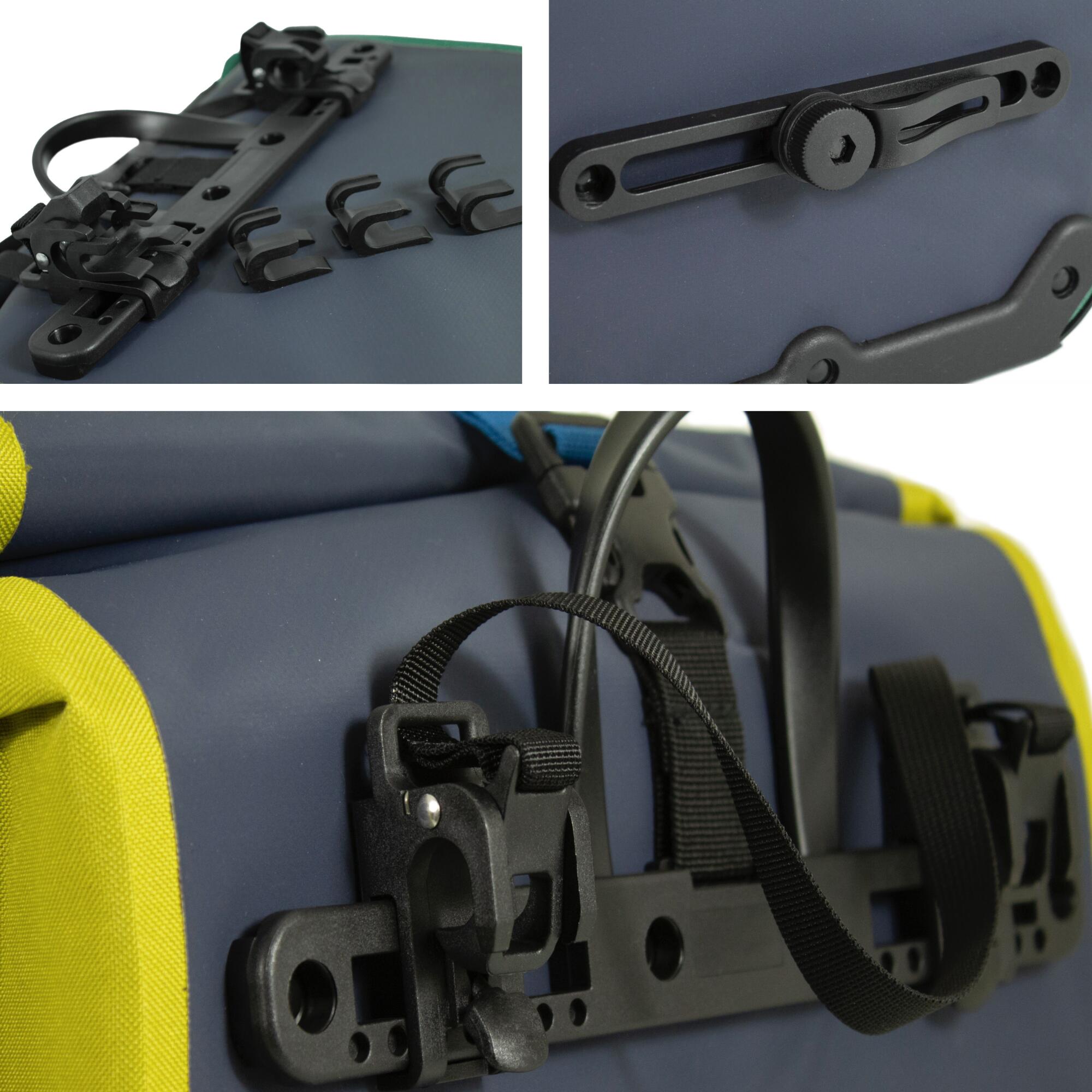 Gepäckträger Tasche Wasserdicht RollTop Fahrradtasche 25 L 3/5
