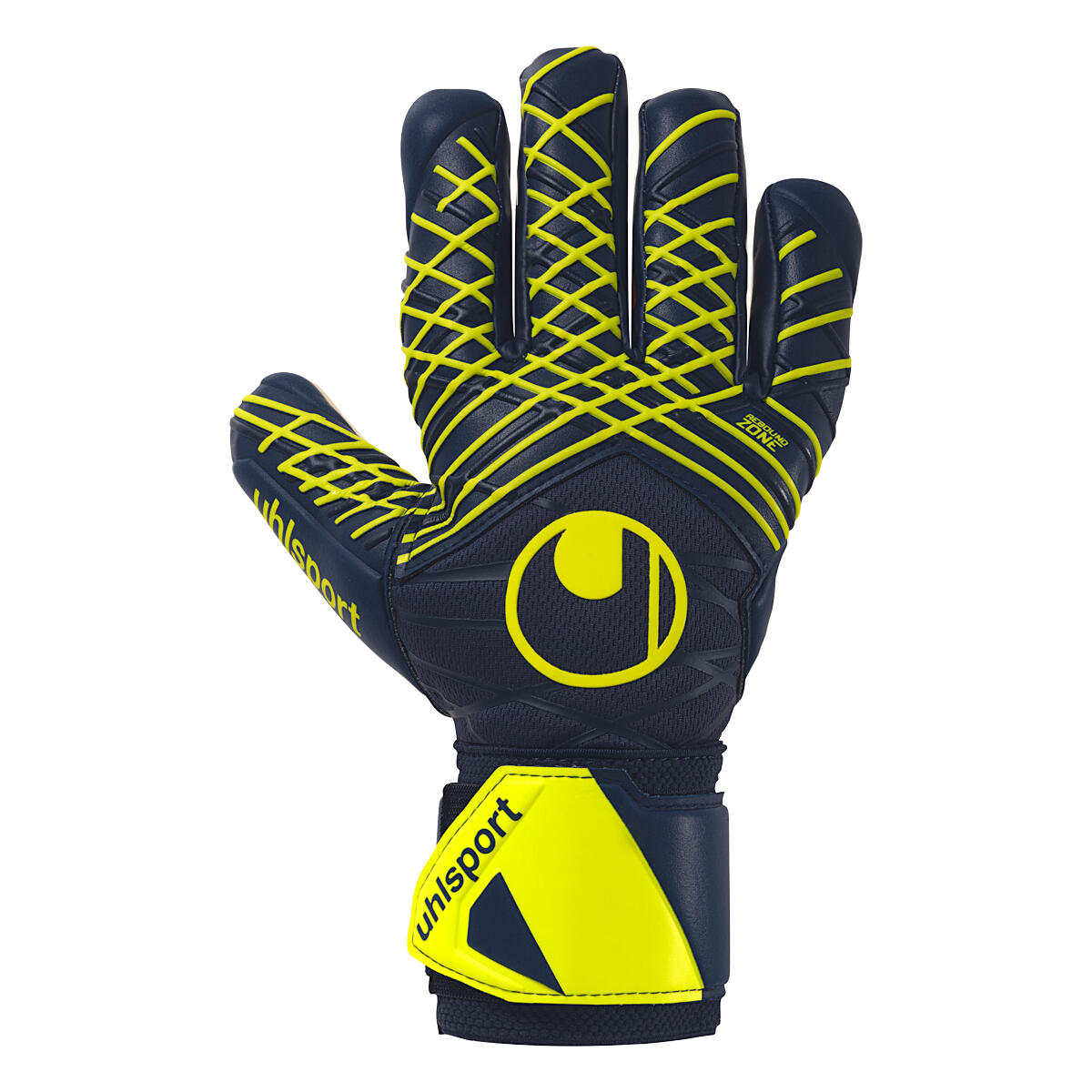 Uhlsport - Gants De Gardien De But Prediction Supersoft Hn Uhlsport - Gants De Gardien - Blanc|bleu|jaune - 10,5 - Decathlon