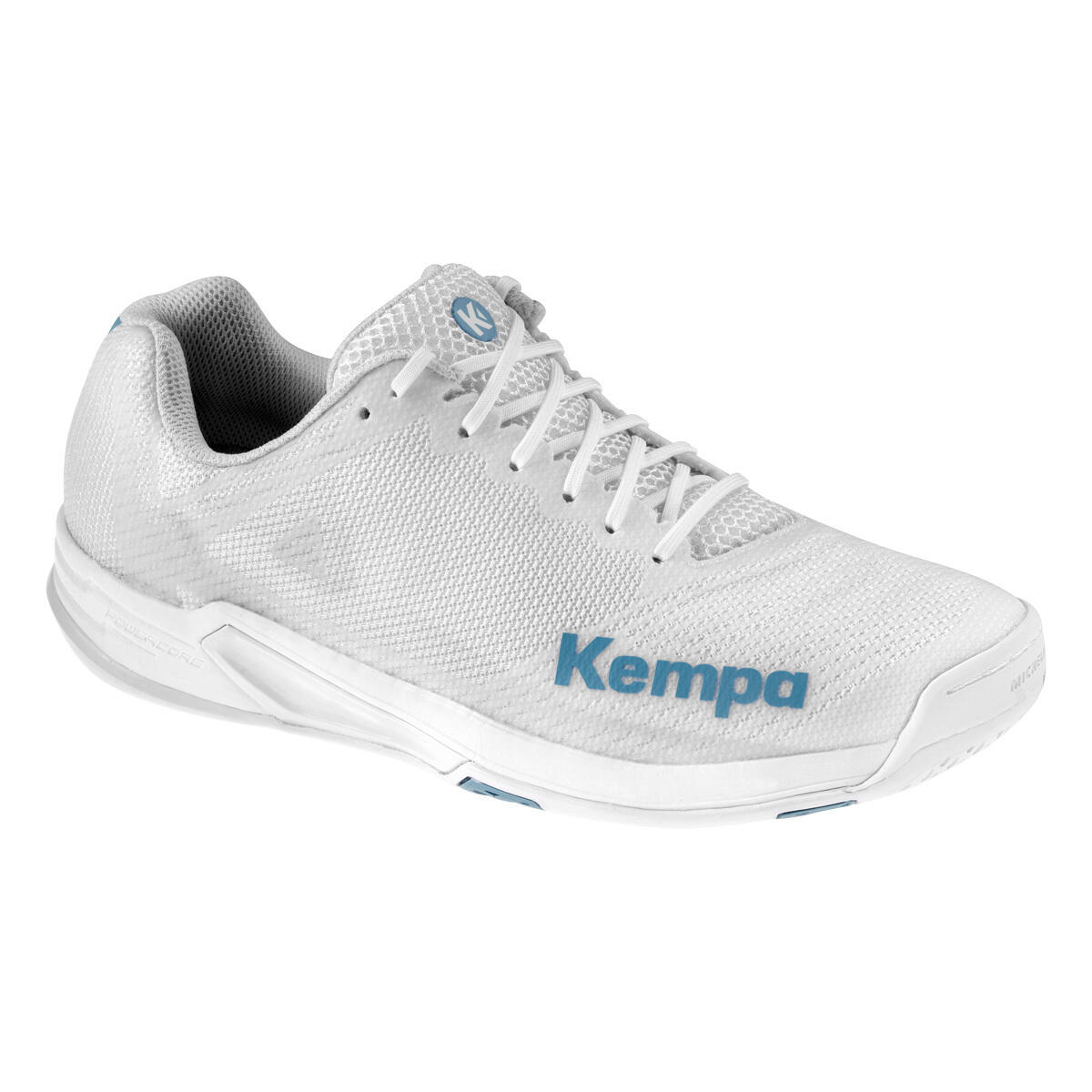 Kempa - Chaussures De Salle Wing 2.0 W Kempa - Chaussures De Sport - Blanc|bleu|vert - 37,5 - Decathlon