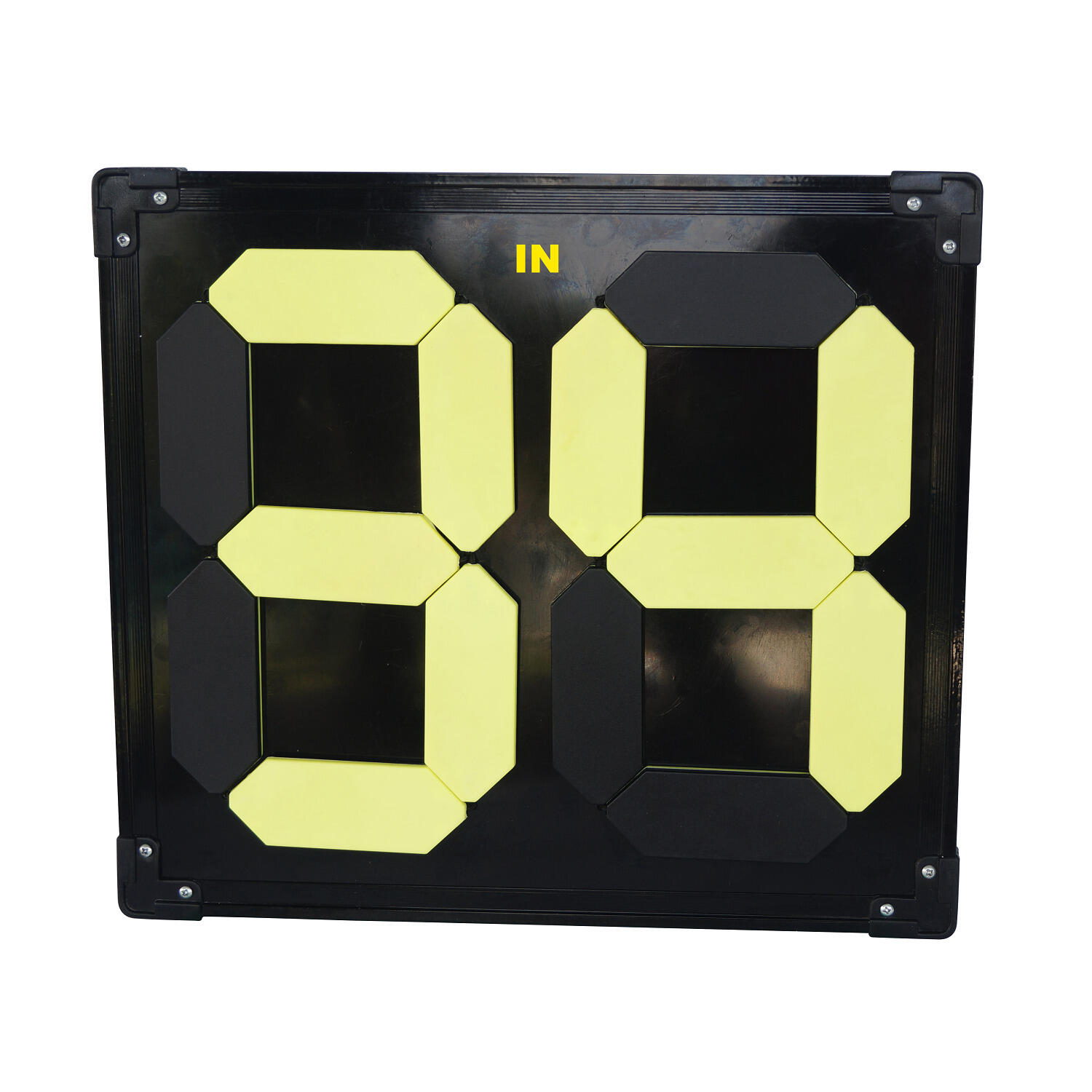 Auswechseltafel Fußball Fußball Unisex Schwarz 1/2