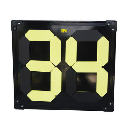 Auswechseltafel Fußball Fußball Unisex Schwarz