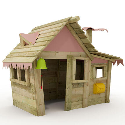 Kinder Spielhaus Casita mit Holzdach