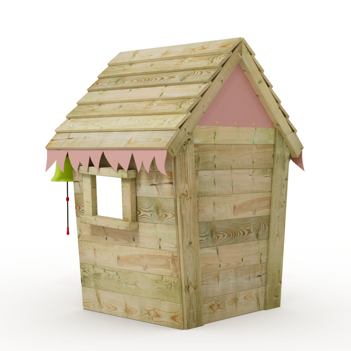 Kinderspeelhuis Stable met houten dak 2/5