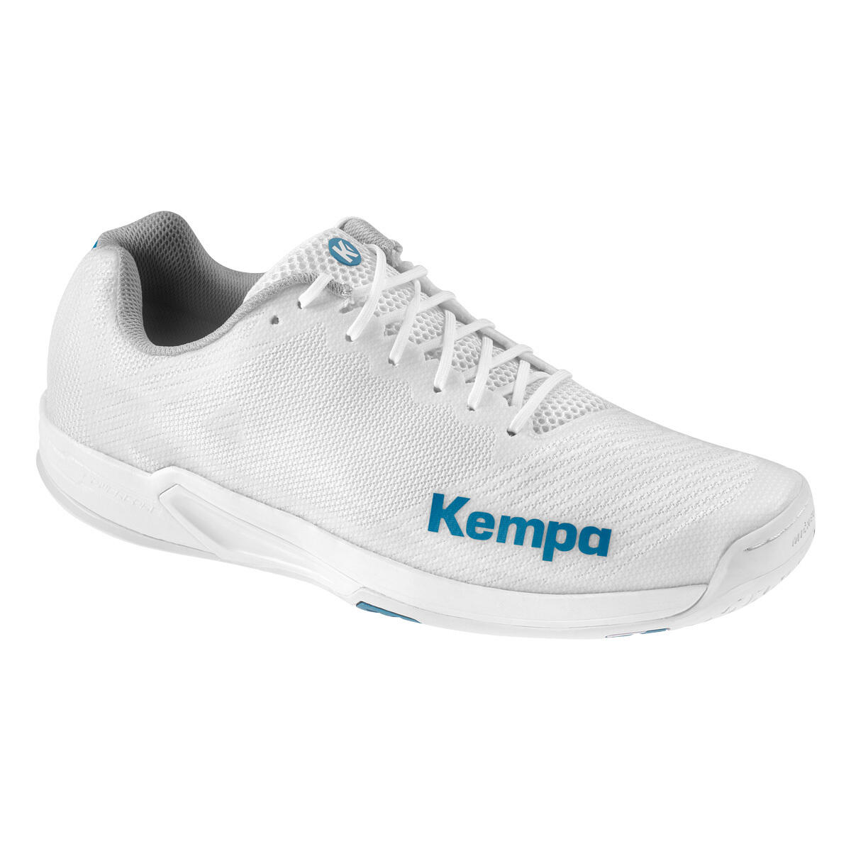 Kempa - Chaussures De Salle Wing 2.0 Kempa - Chaussures De Sport - Blanc|bleu - 44 - Decathlon