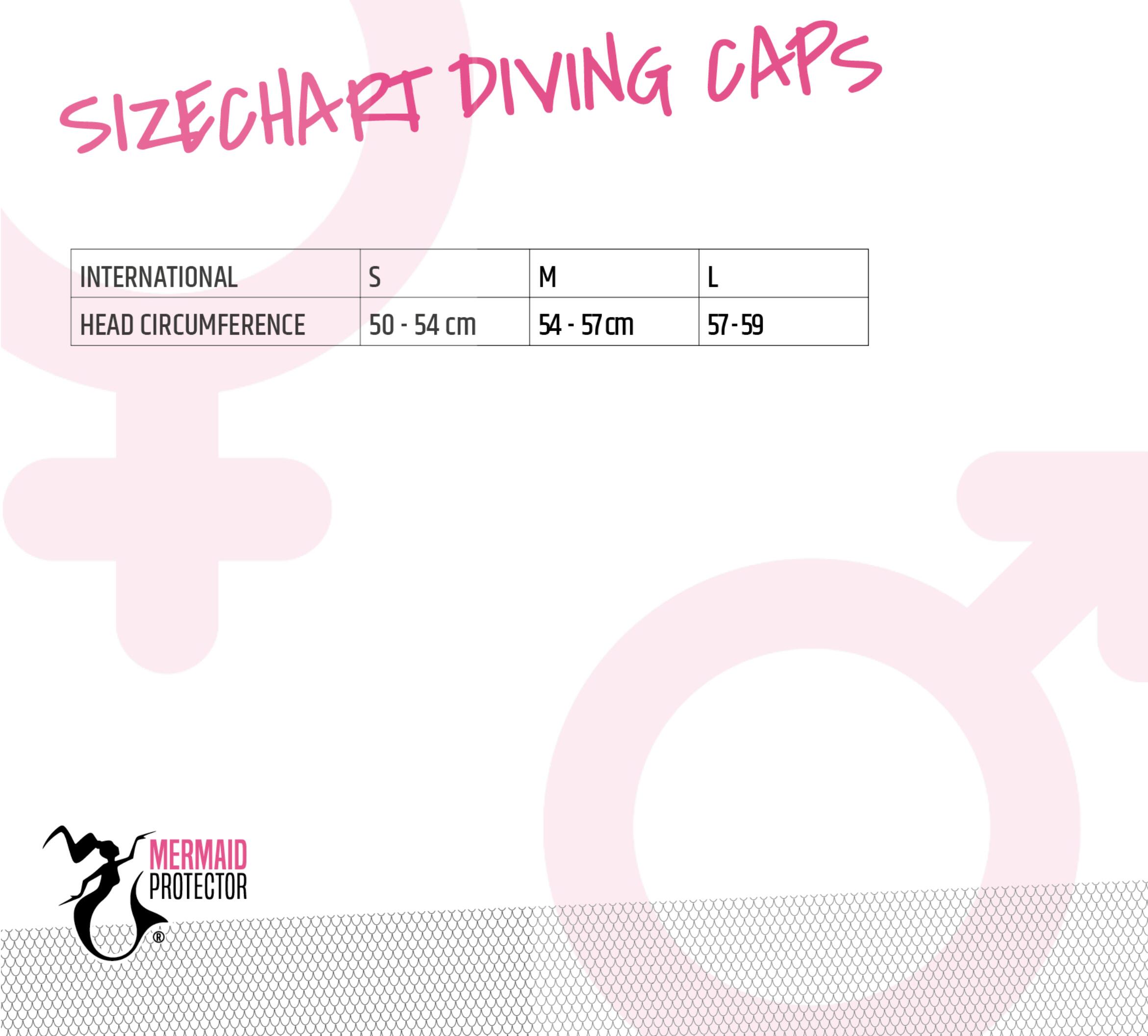 Cuffia da nuoto e da immersione senza neoprene “Madame Shark” 4/4