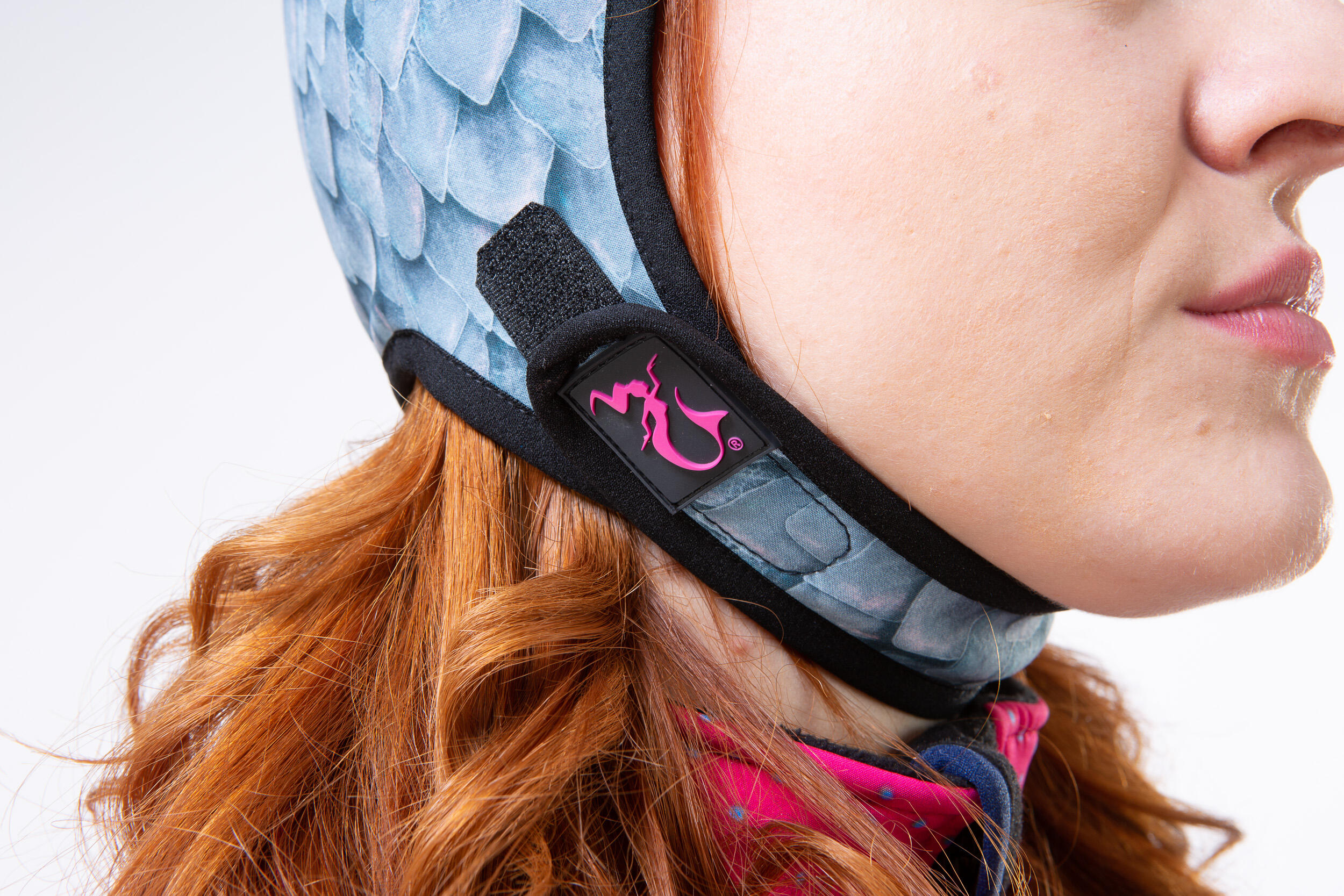 Cuffia da nuoto e da immersione senza neoprene “Madame Shark” 3/4