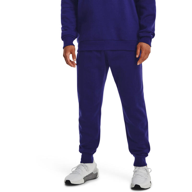 Pantalon Under Armour UA Rival Fleece, Violet, Hommes