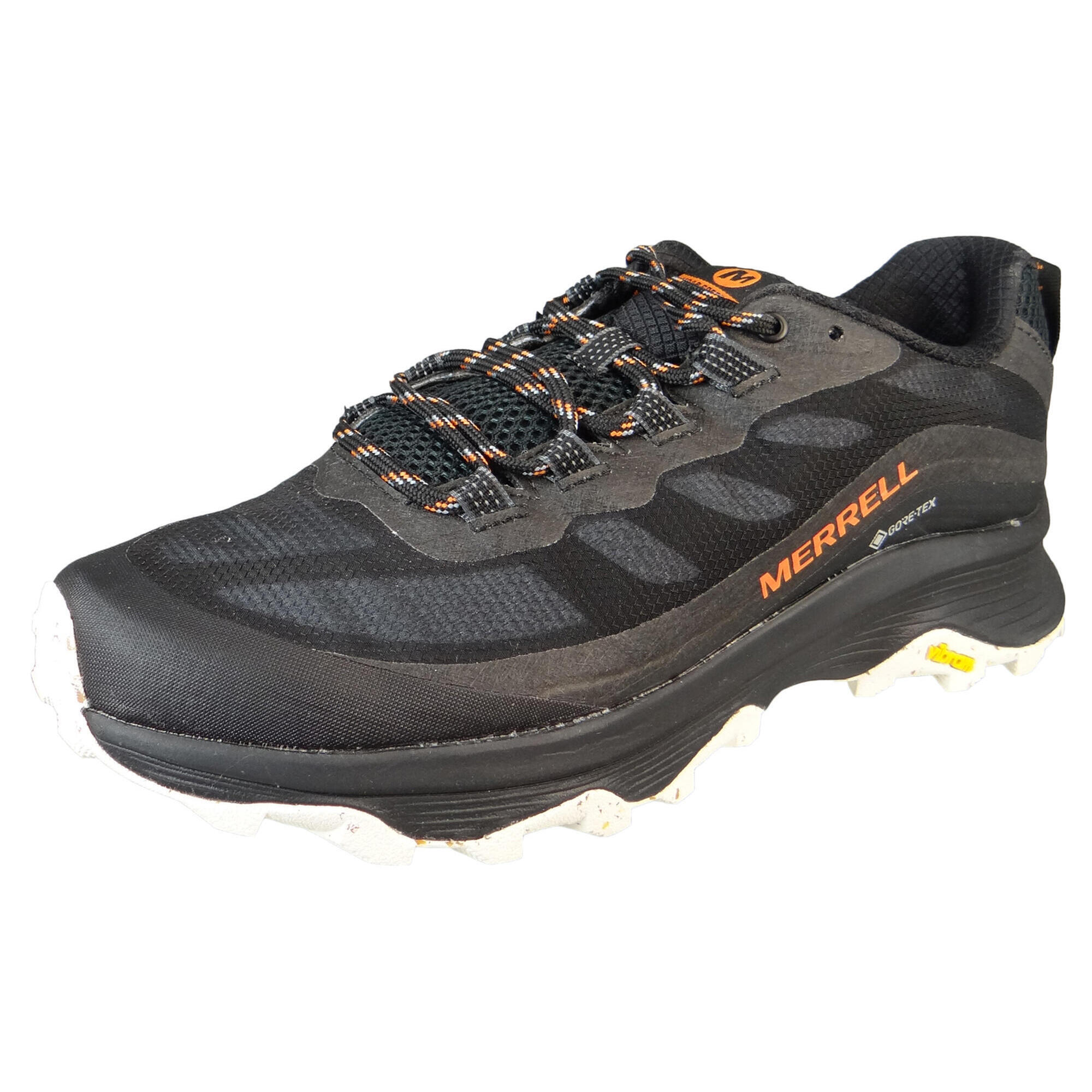 Merrell - Chaussures De Randonnée Hommes Merrell Moab Speed Gtx Noir - Chaussures De Sport - Noir|orange - 43 - Decathlon