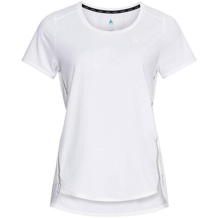 Women's Odlo Zeroweight Chill-Tec Women's Short Sleeve Jersey White