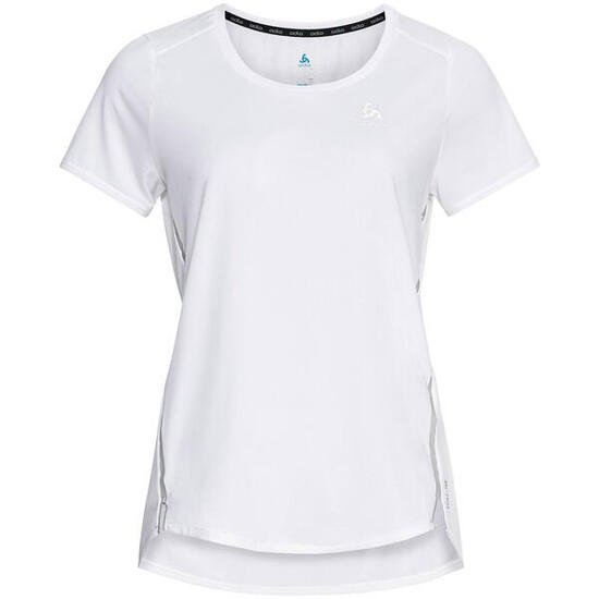 Women's Odlo Zeroweight Chill-Tec Women's Short Sleeve Jersey White