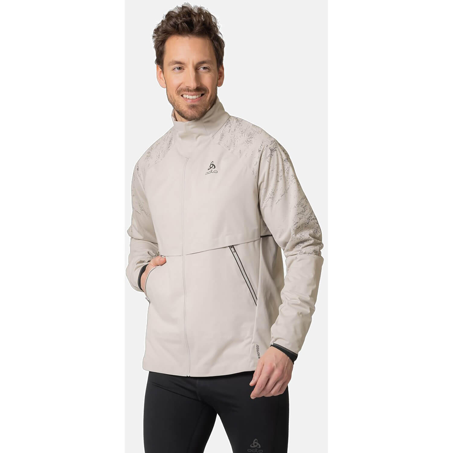 Herren Jacke ZEROWEIGHT PRO WARM REFLECT 3/4
