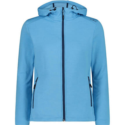CMP Damen Fleecejacke Stretch mit Kapuze