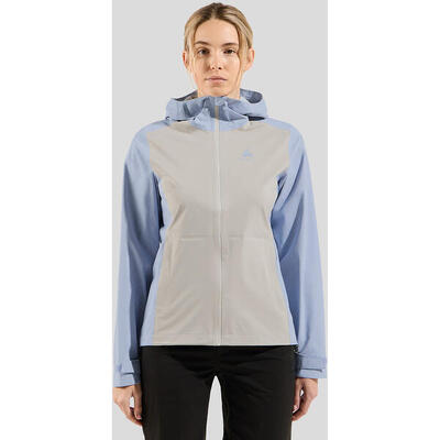 Odlo Aegis 2.5L Waterproof Jacket Women Grau/Blau