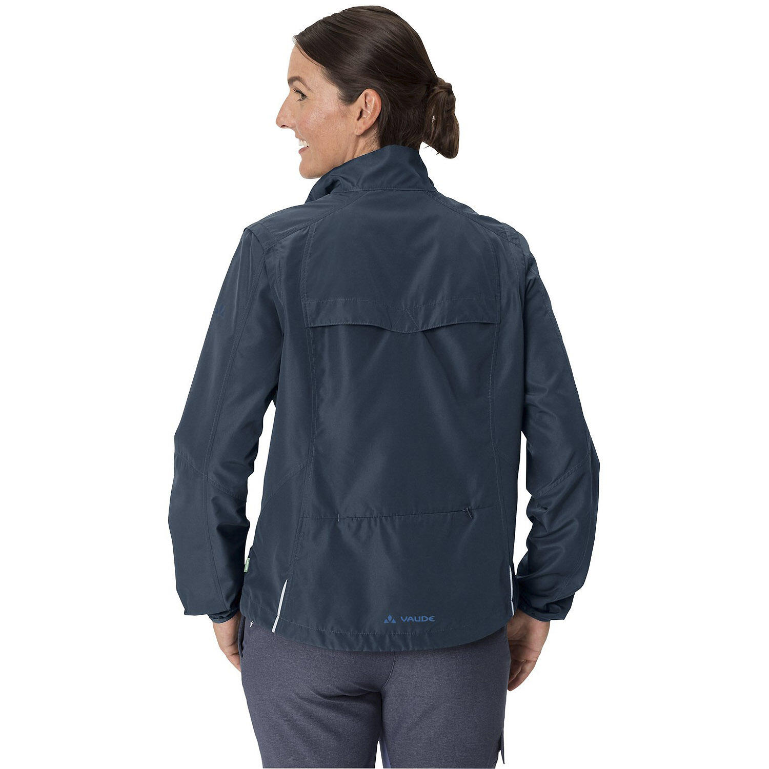 Corta-vento feminino VAUDE Dundee Classic ZO 6/7