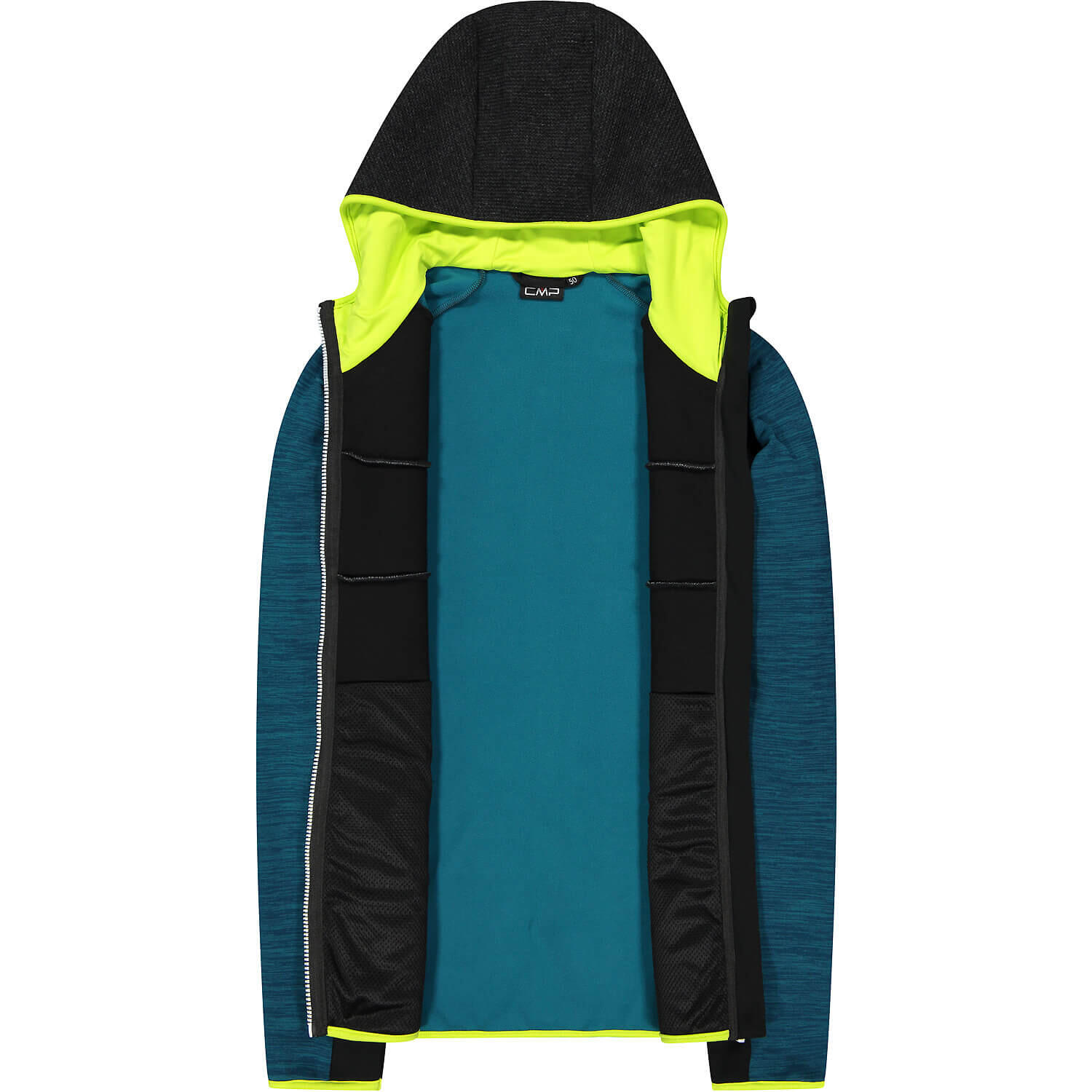 Veste à capuche hybride stretch performance CMP 7/7
