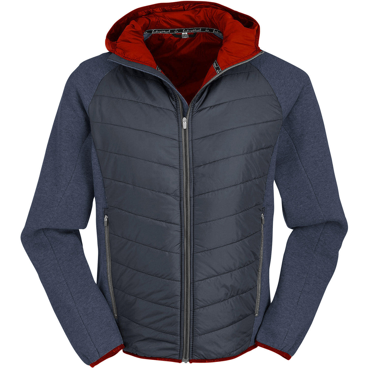 Herren Hybrid-Steppjacke Greetsiel 1/1
