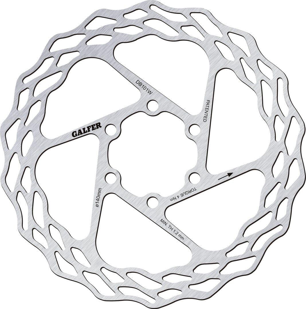 Galfer Bike Wave Fixed 6-Bolt Road/Gravel Disc