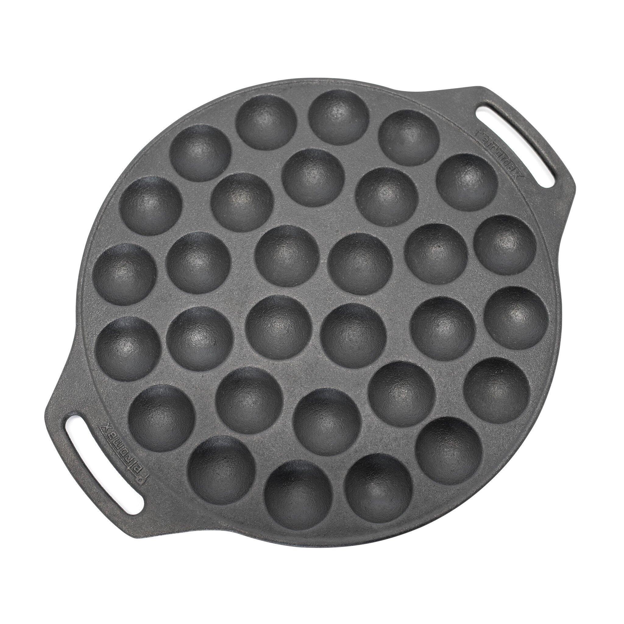 PETROMAX Petromax Poff30-Gietijzeren Poffertjes Pan - XL