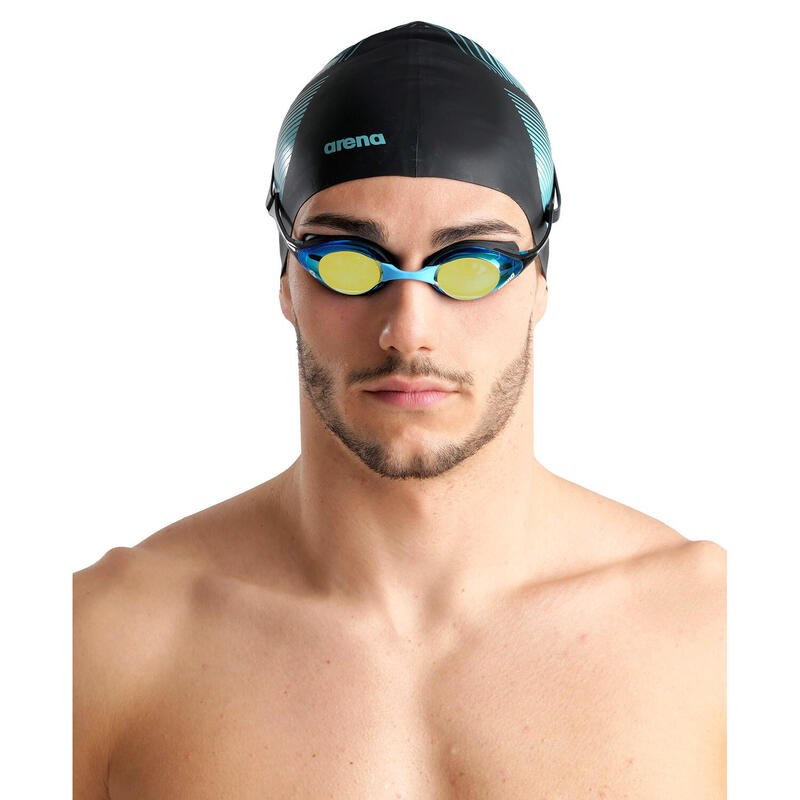 Occhialini da nuoto Unisex Adulto - Cobra Swipe Mirror