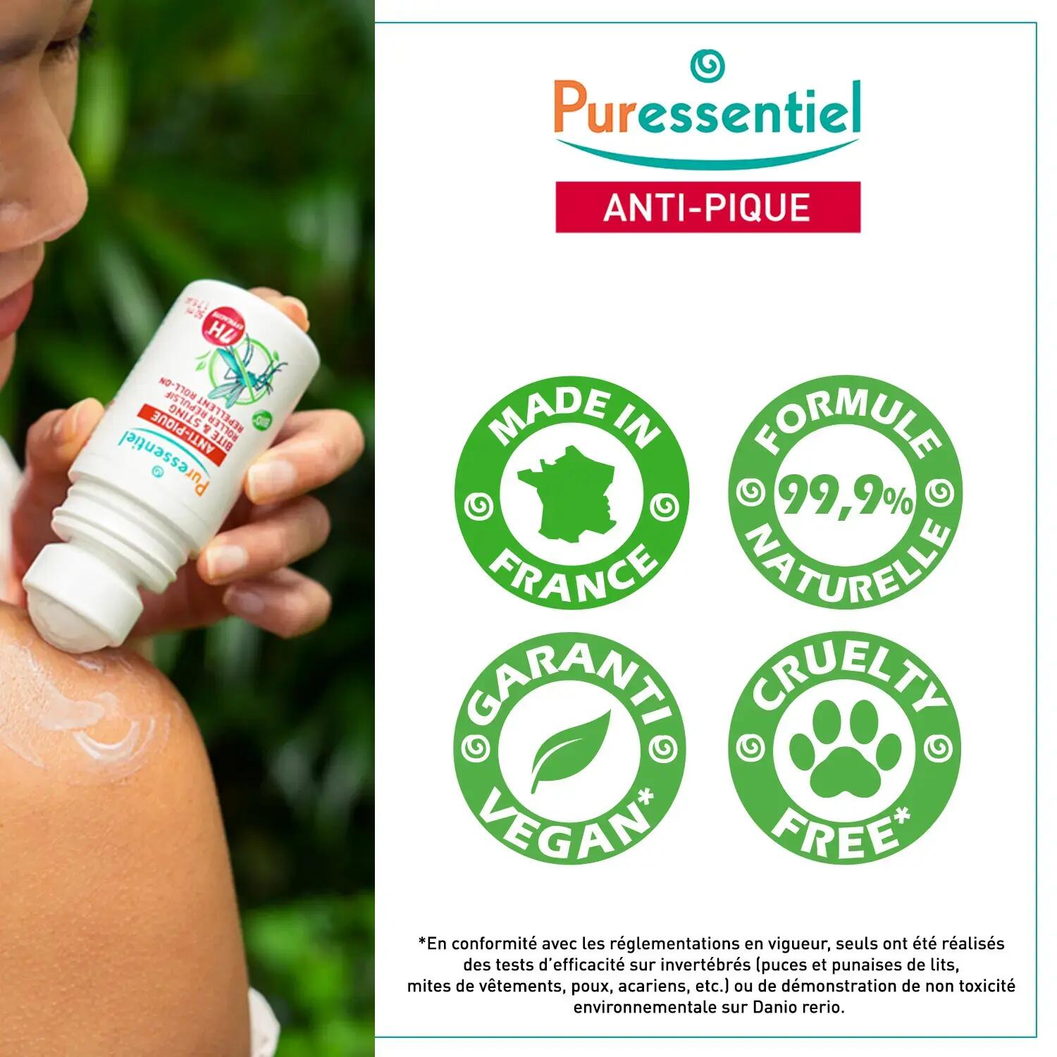 Roll on Répulsif | Anti-moustique | Visage & Corps | 50 ml 2/4