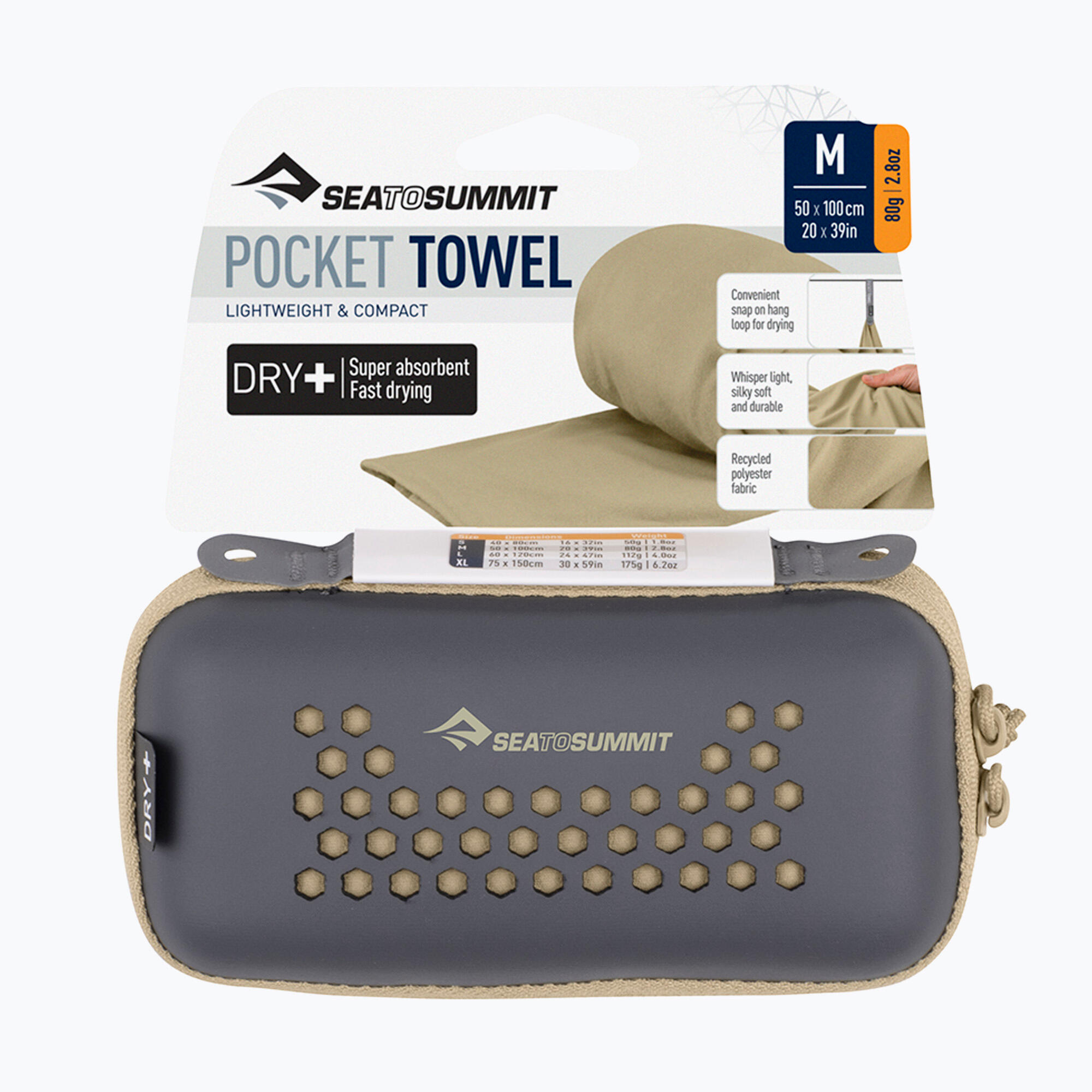 Sea to Summit Pocket Towel S Beluga 5/6