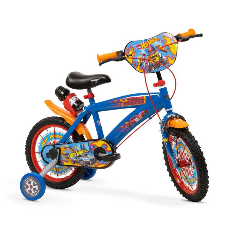 Bicicleta Infantil Toimsa Hotwheels Azul