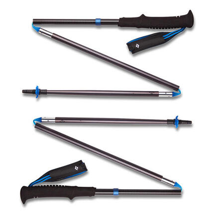 Kije trekkingowe Black Diamond DISTANCE Z pewter 120 cm