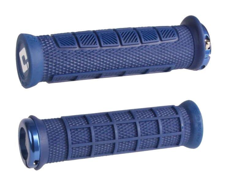 ODI Elite Pro 130mm Lock-On MTB Grips Navy Blue