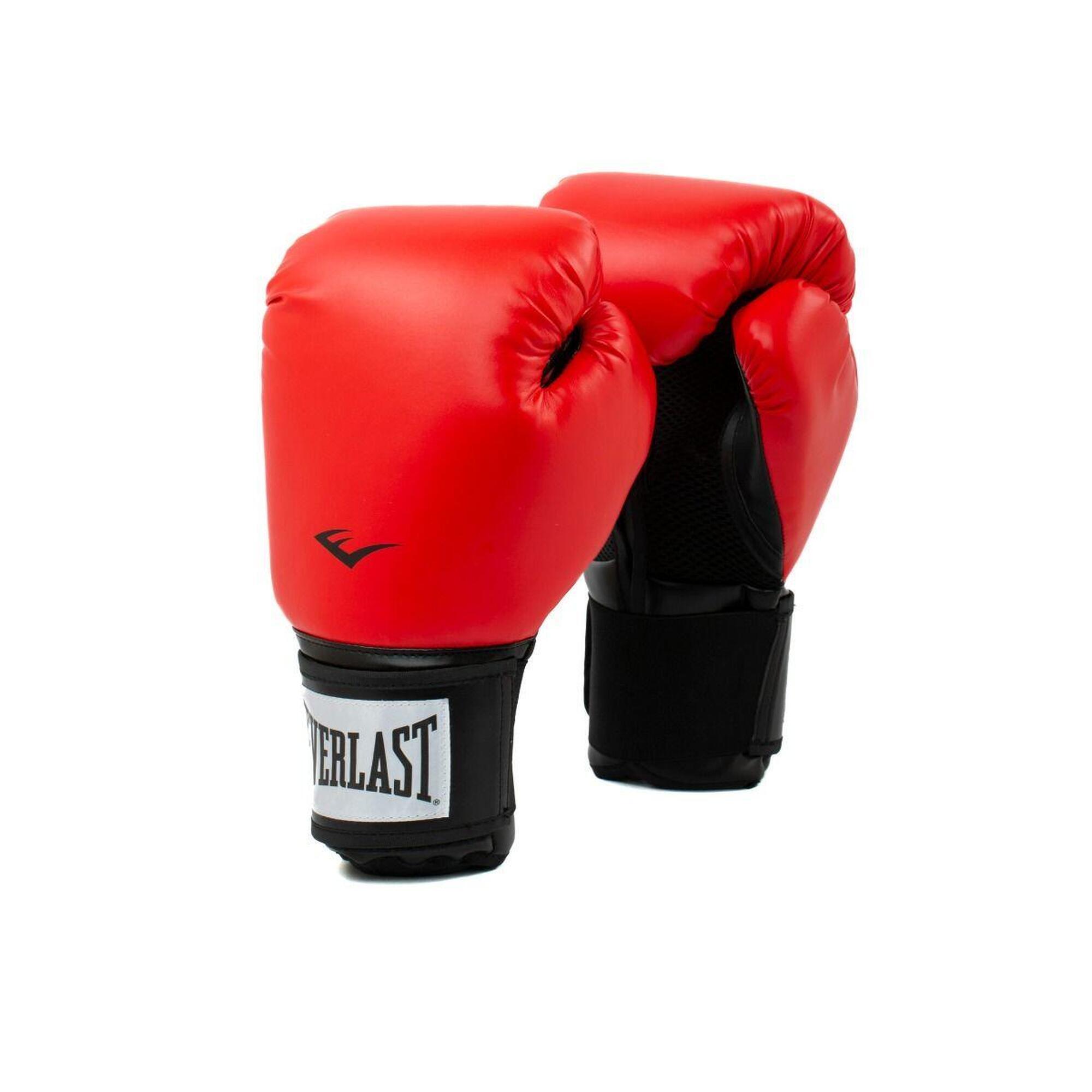 Everlast - Gants De Boxe - Prostyle 2 - Rouge - Gants De Boxe - Rouge - 16 Oz - Decathlon
