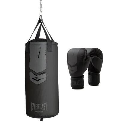 Prospect 2 Heavy Bag Kit - Sac de boxe et gants de boxe - Noir/Gris