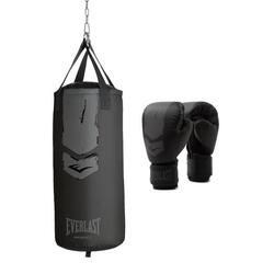 Prospect 2 Heavy Bag Kit - Sac de boxe et gants de boxe - Noir/Gris