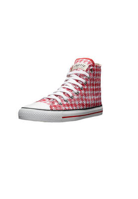 Canvas Sneaker White Cap Hi Cut grau atmungsaktiv