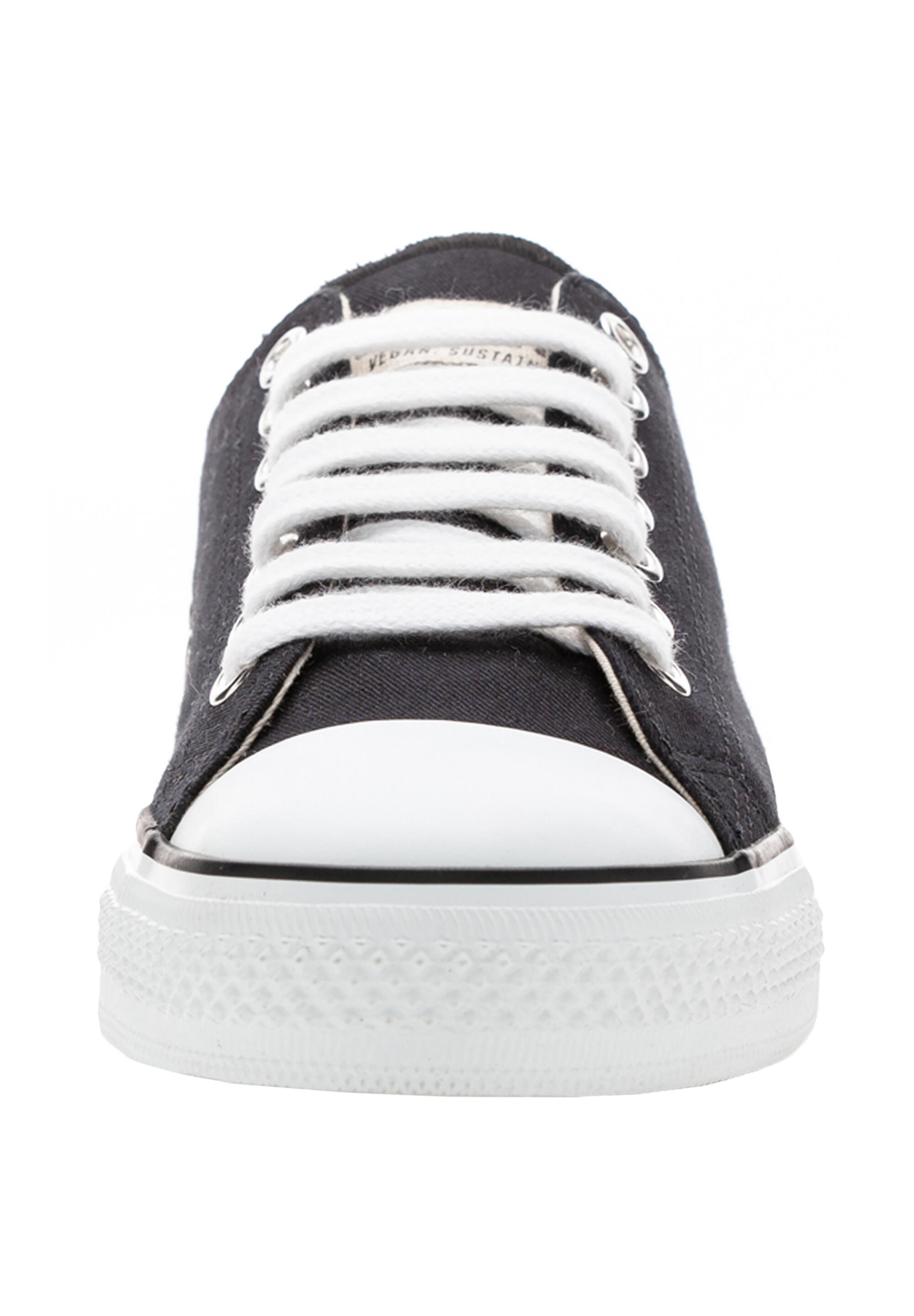 Sneaker Trainer White Cap Lo Cut schwarz atmungsaktiv 5/5