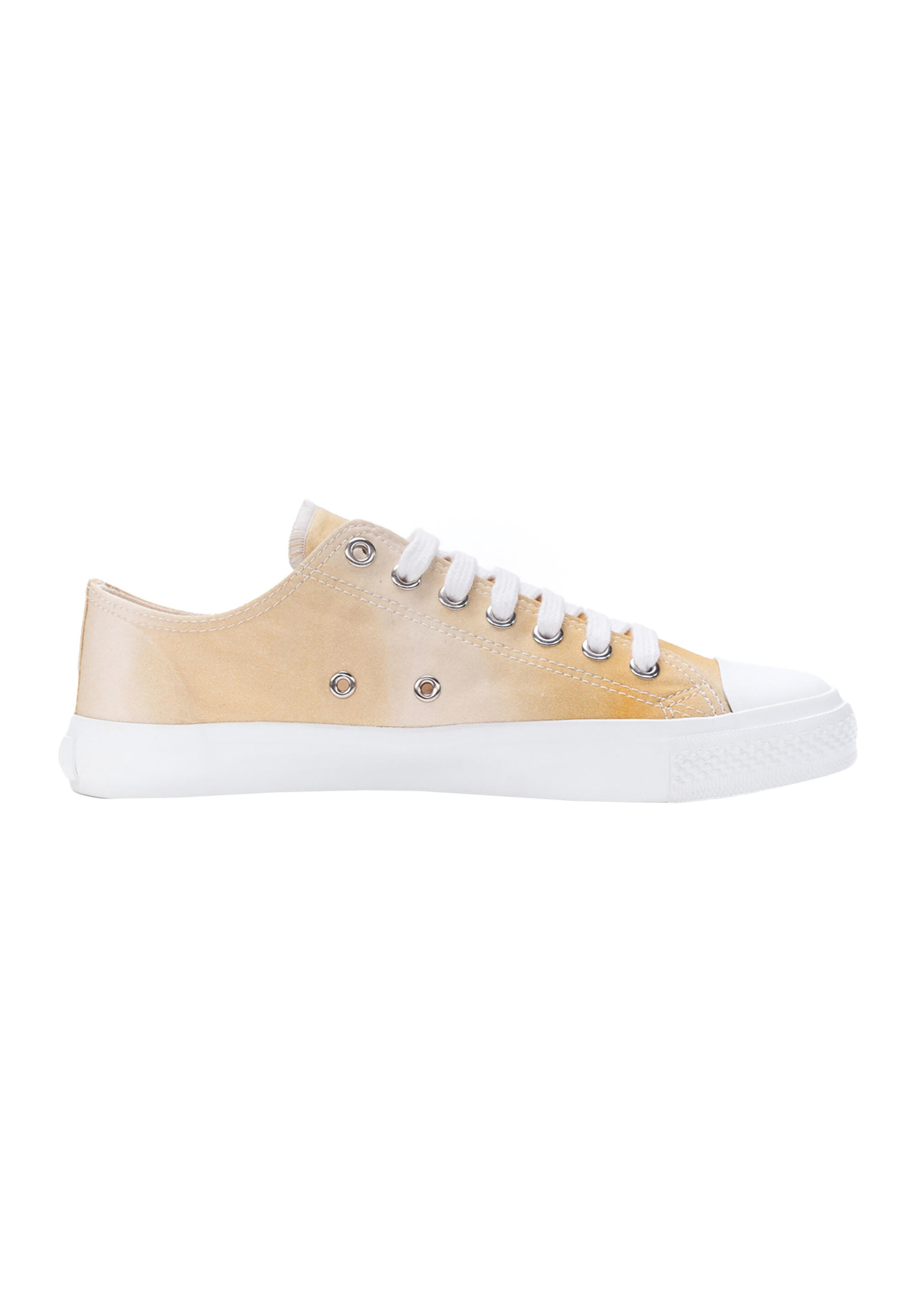 Sneaker Trainer White Cap Lo Cut beige atmungsaktiv 3/5