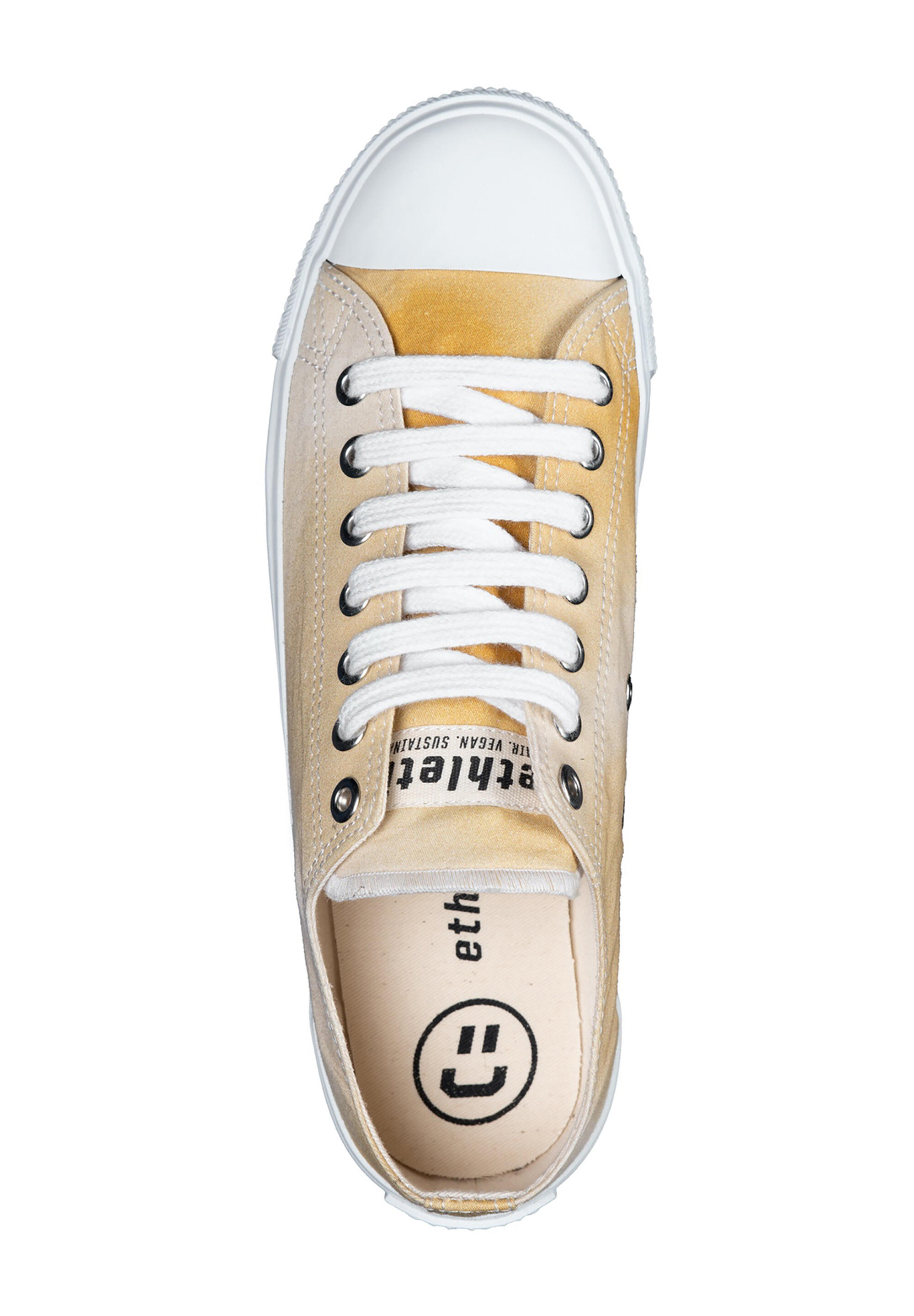 Sneaker Trainer White Cap Lo Cut beige atmungsaktiv 5/5