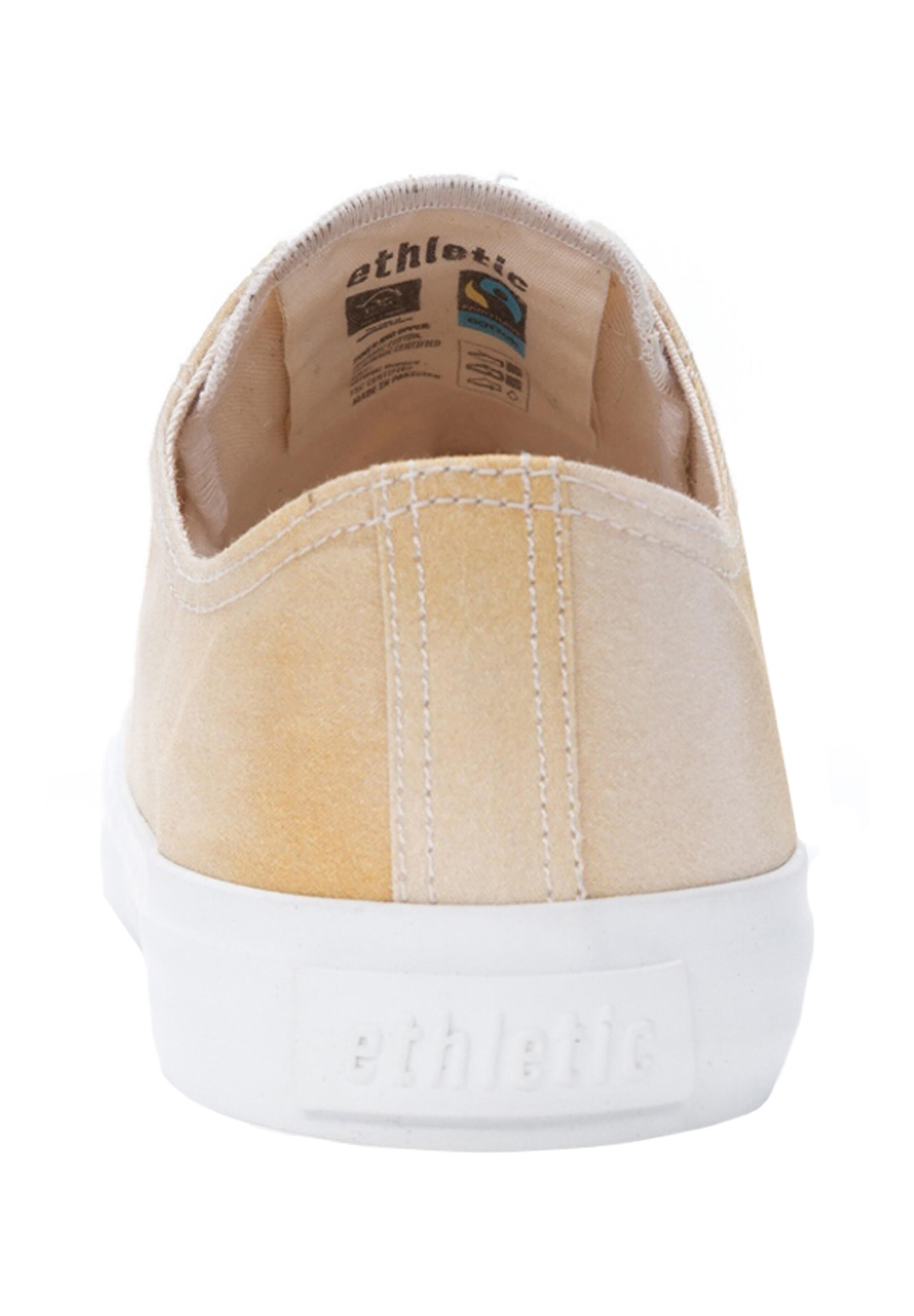 Sneaker Trainer White Cap Lo Cut beige atmungsaktiv 2/5