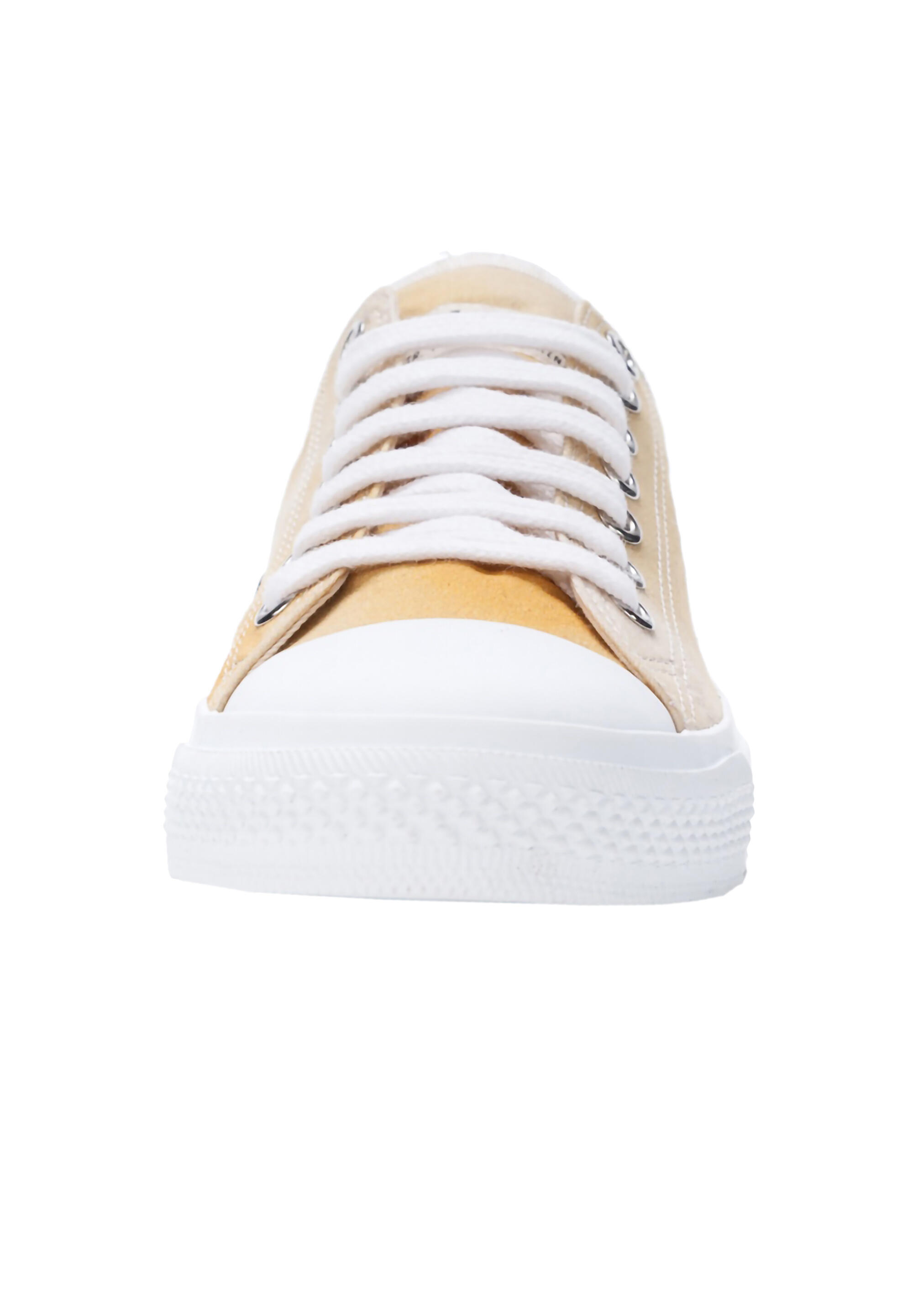 Sneaker Trainer White Cap Lo Cut beige atmungsaktiv 4/5