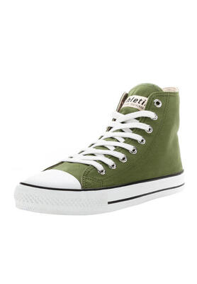 Canvas Sneaker White Cap Hi Cut grau atmungsaktiv