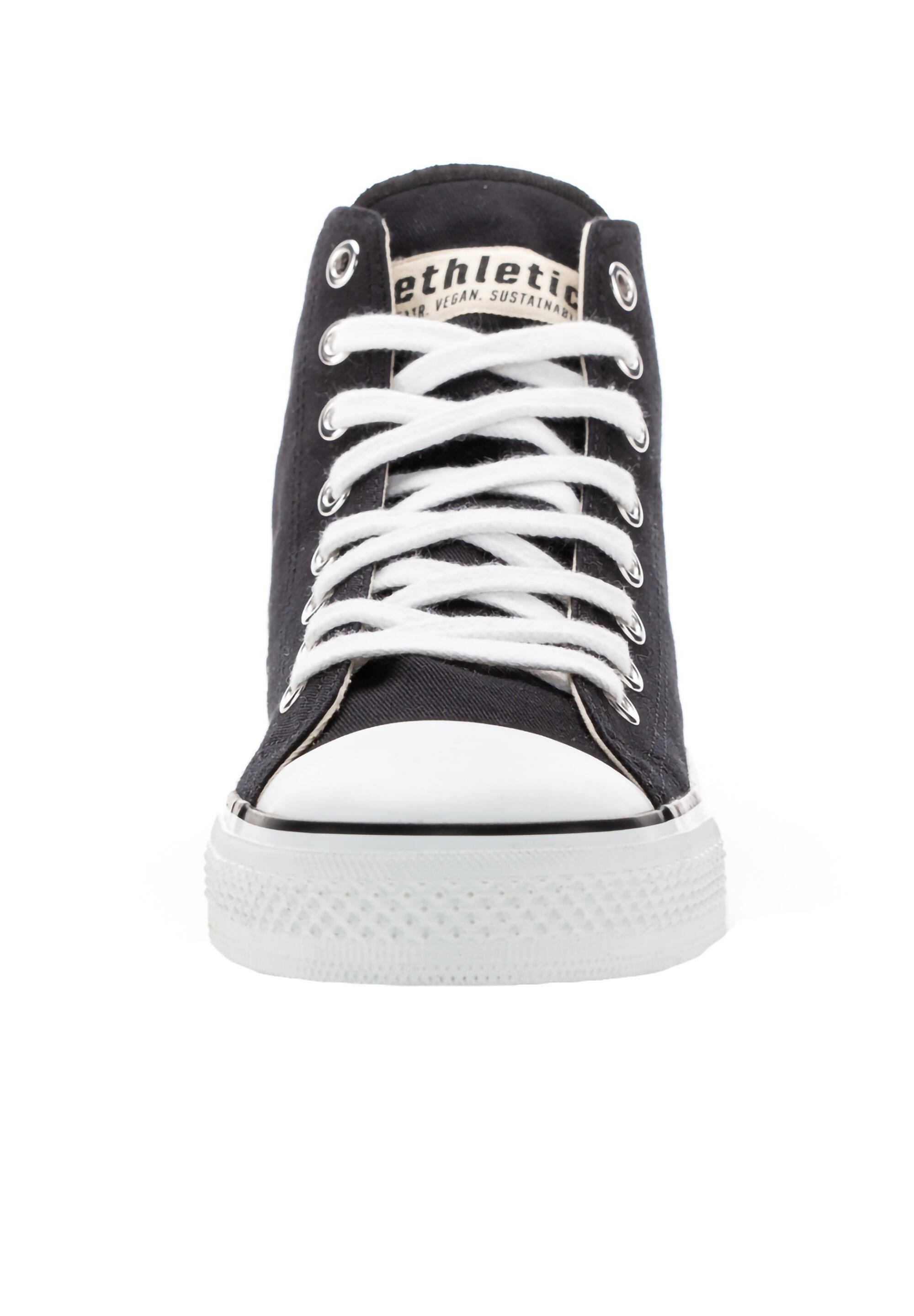 Canvas Sneaker White Cap Hi Cut schwarz atmungsaktiv 5/5