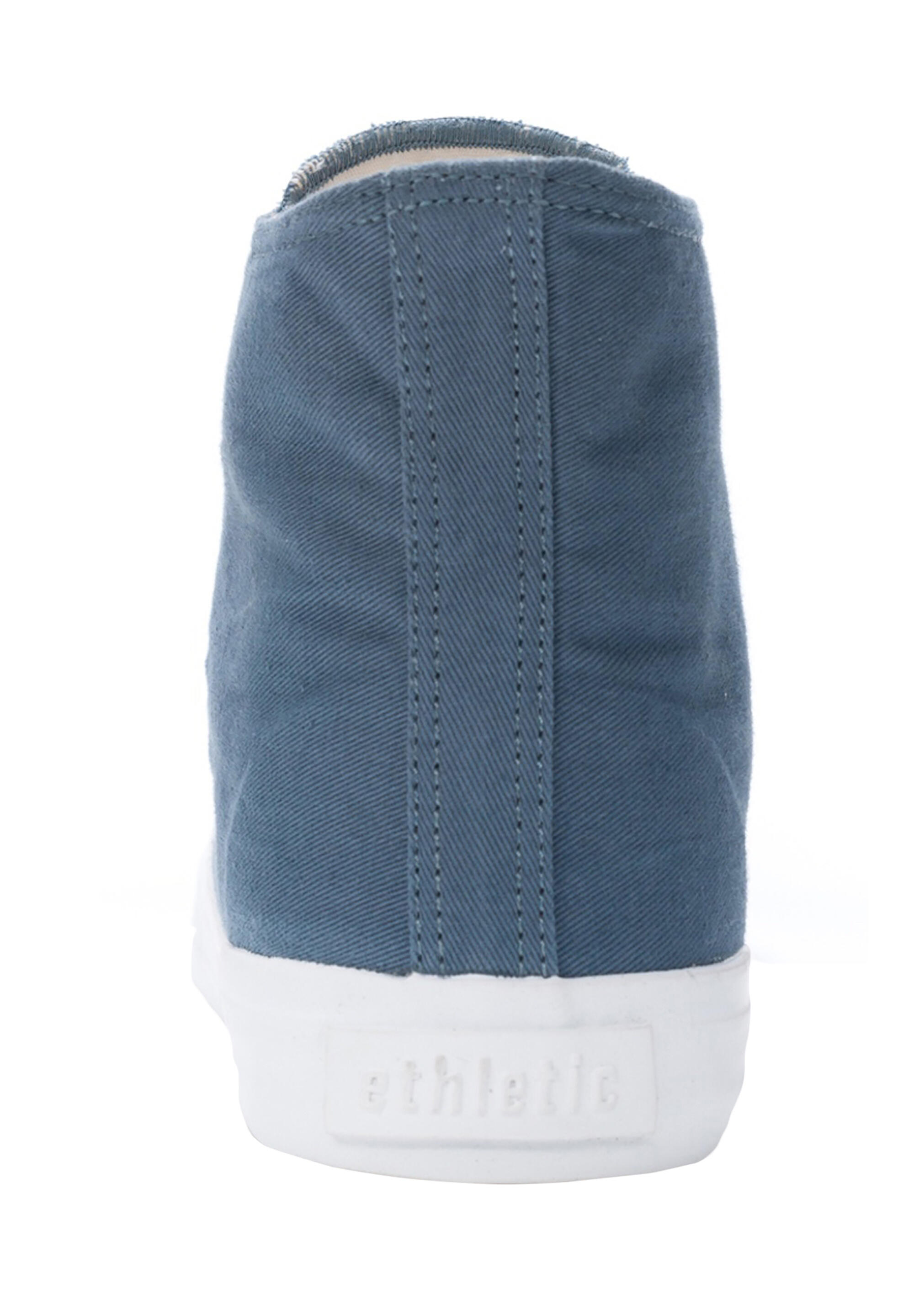 Canvas Sneaker White Cap Hi Cut blau atmungsaktiv 3/5