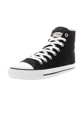 Canvas Sneaker White Cap Hi Cut grau atmungsaktiv