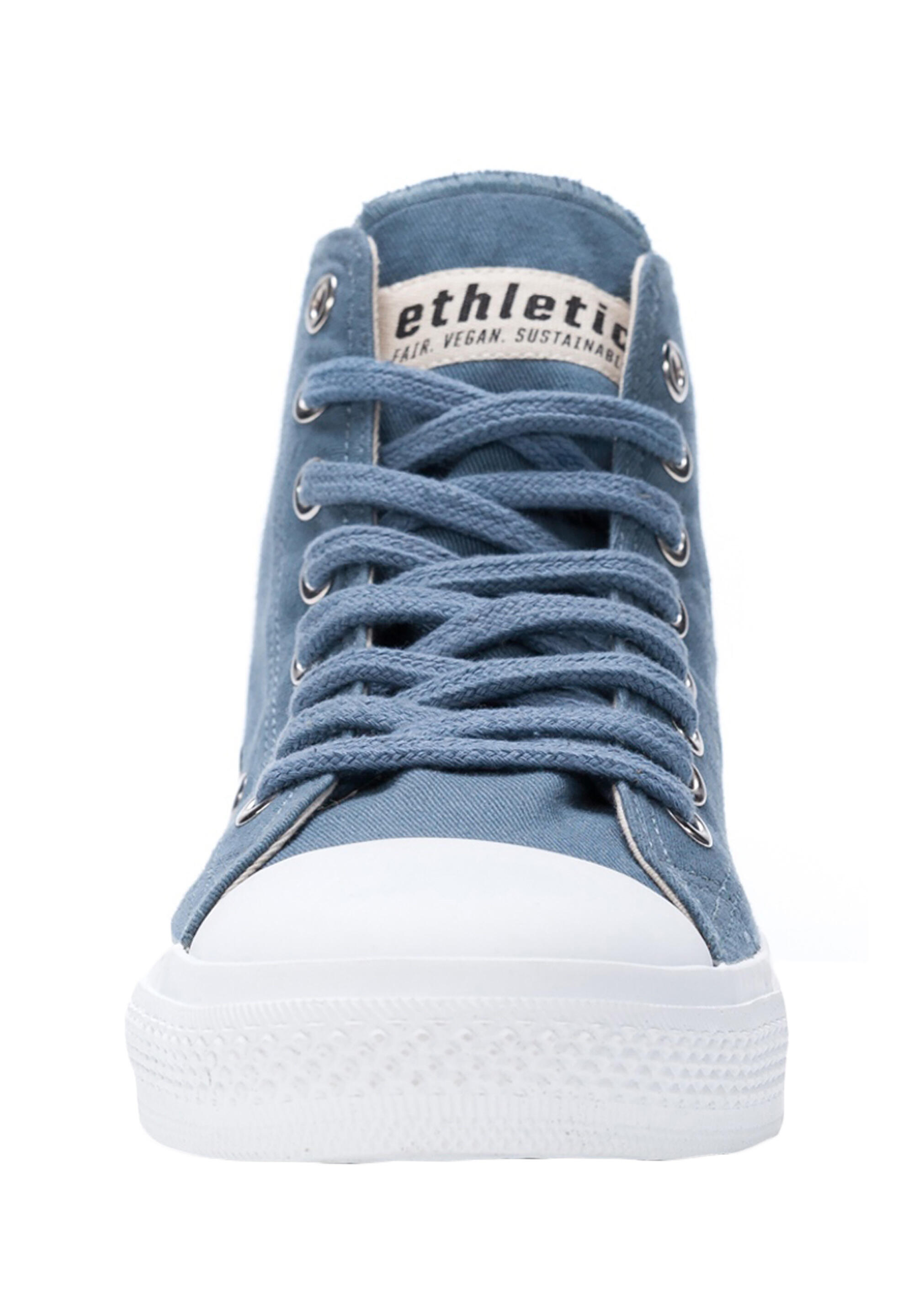 Canvas Sneaker White Cap Hi Cut blau atmungsaktiv 5/5
