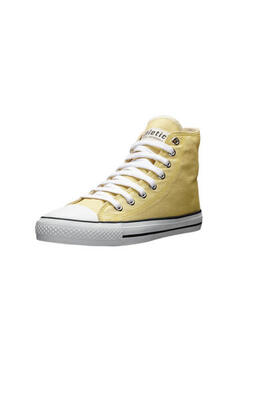 Canvas Sneaker White Cap Hi Cut grau atmungsaktiv