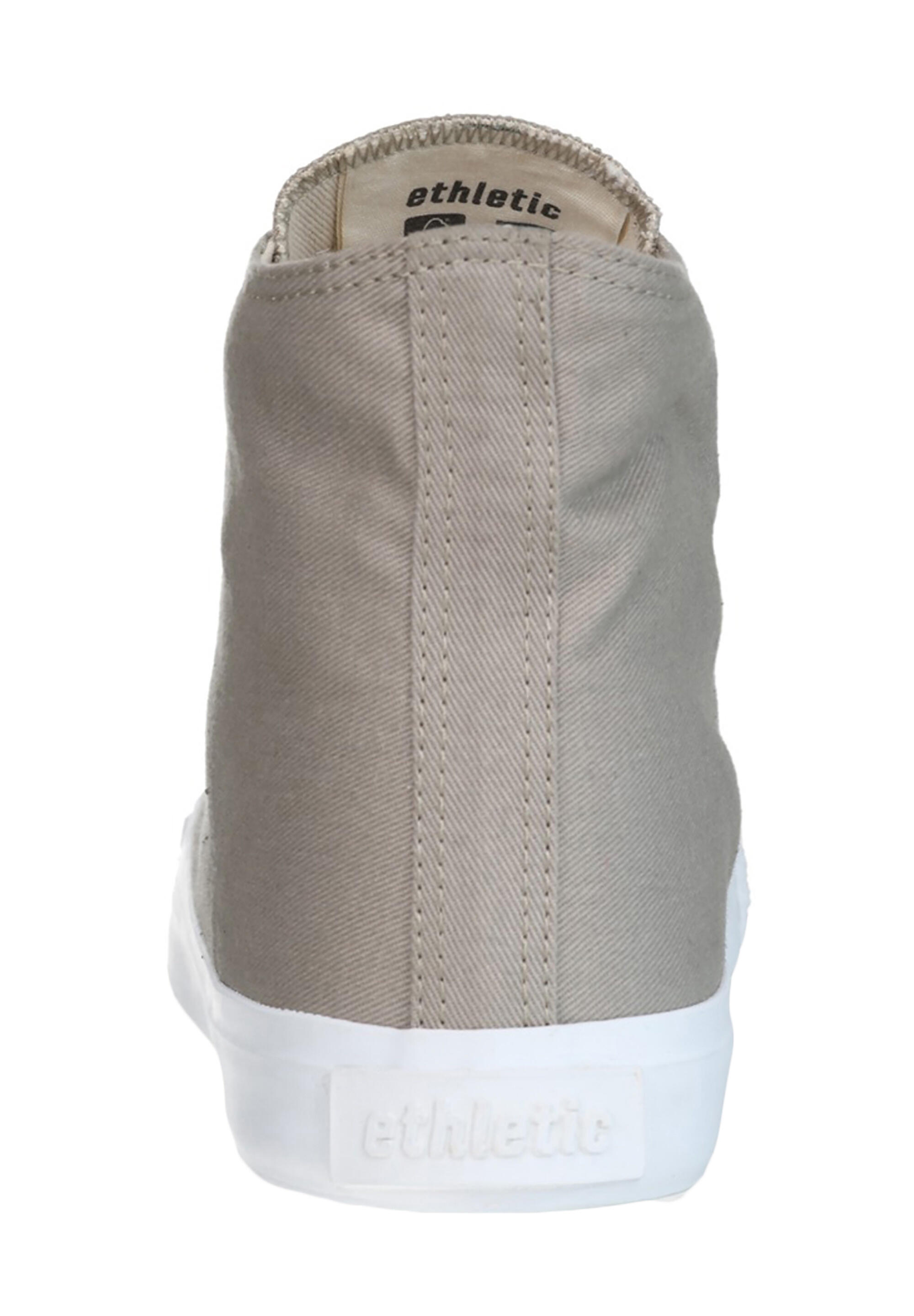 Canvas Sneaker White Cap Hi Cut hellgrau-meliert atmungsaktiv 2/5