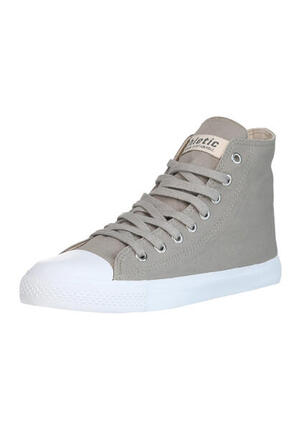 Canvas Sneaker White Cap Hi Cut grau atmungsaktiv